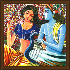 Radha Krishna Paintings (RK-2230)